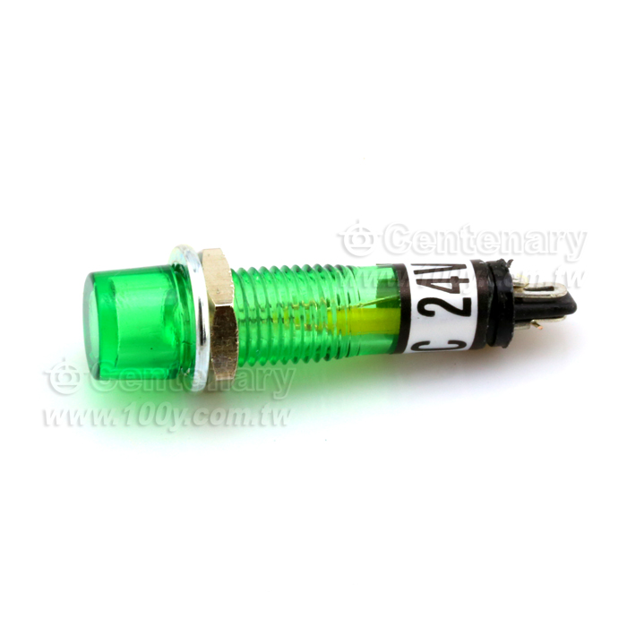 綠色指示燈12V-12mm - 8854 產品圖片