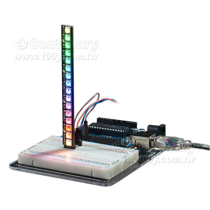 內置全彩驅動彩燈開發板 NeoPixel Stick - 111561 產品圖片