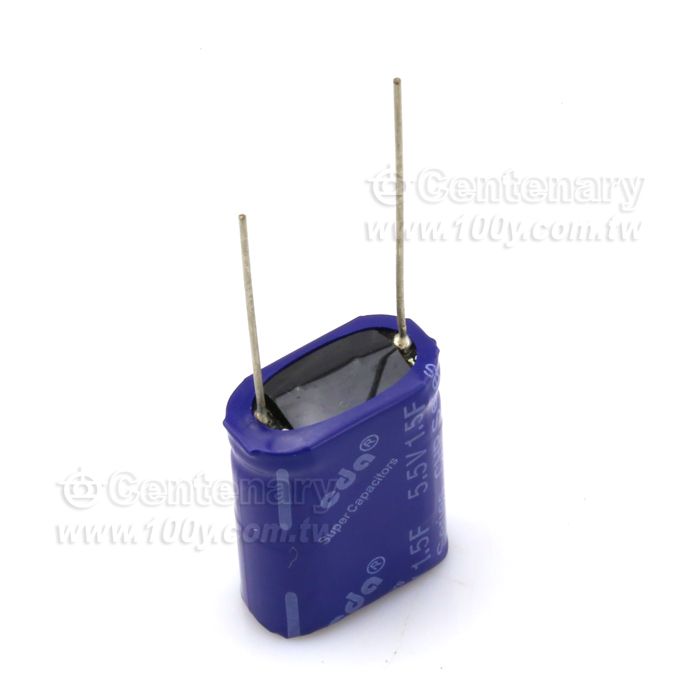 法拉電容 1.5F/5.5V 16*8*22mm - 111867 產品圖片