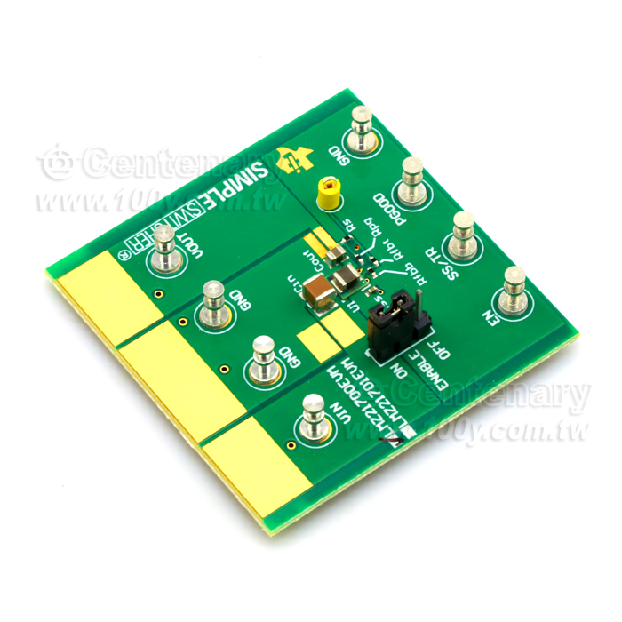 LMZ21701 and LMZ21700 Simple Switcher Nano Module Evaluation Board - 111786 Product Image