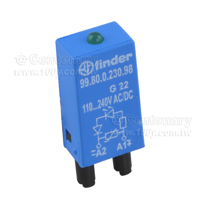Finder繼電器底座指示燈  110-240VAC/DC - 111357 產品圖片