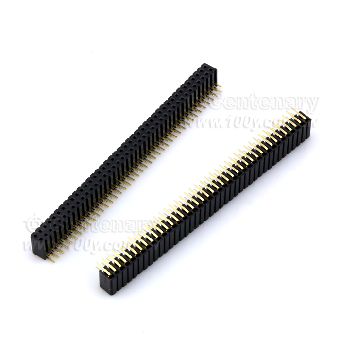 2.0mm Female Header Receptacle Double Row - 111839 Product Image