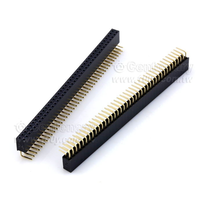 2.0mm Female Header Receptacle Double Row - 111840 Product Image