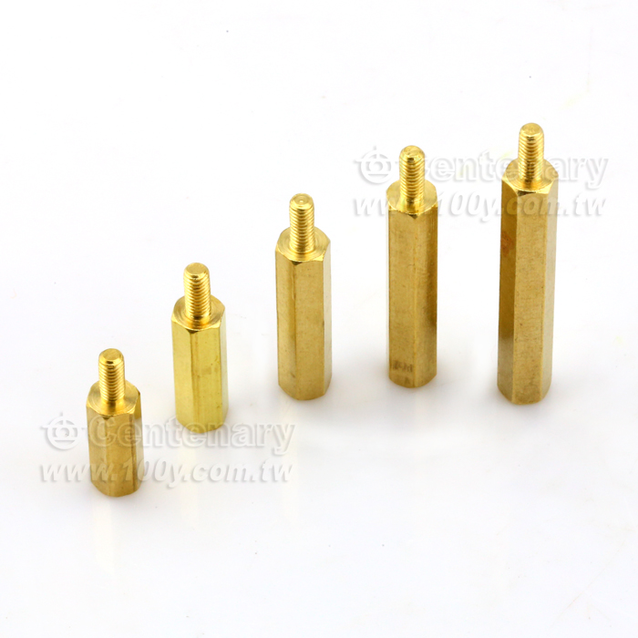 六角銅柱 M2*15+4mm - 133682 產品圖片