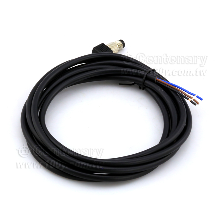 4P Male M8 Sensor Waterproof Cable - 112158 Product Image