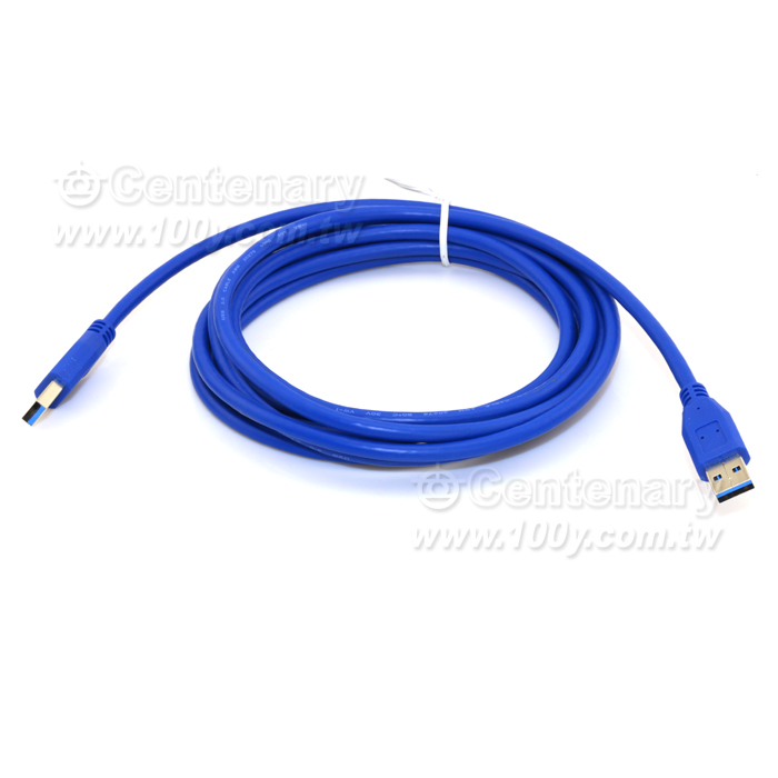 USB 3.0 A公/A公 傳輸線 1.8M (藍色) - 112714 產品圖片
