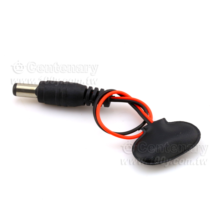 帶DC頭 T型9V電池扣 - 112617 產品圖片