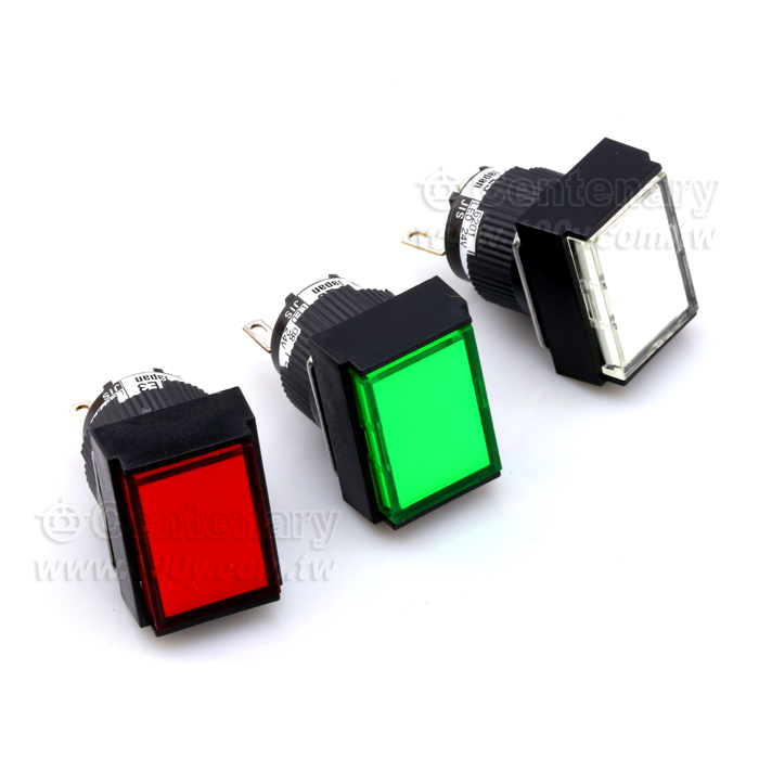16mm LED24V 指示燈 綠色 - 107089 產品圖片