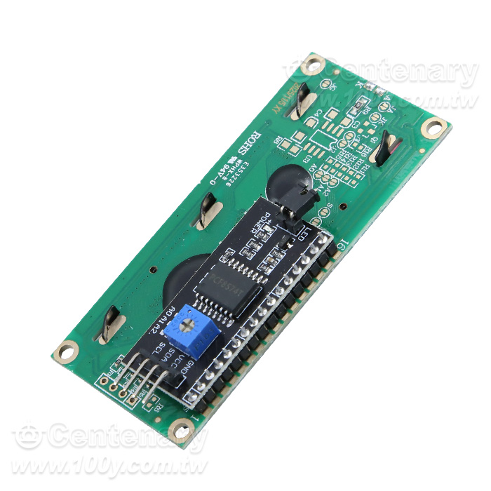 兼容Arduino IIC/I2C 1602液晶模塊 - 113091 產品圖片