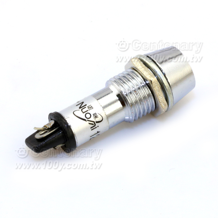 M10 井型銅霓虹燈附電阻DC24V 紅色 - 142426 產品圖片