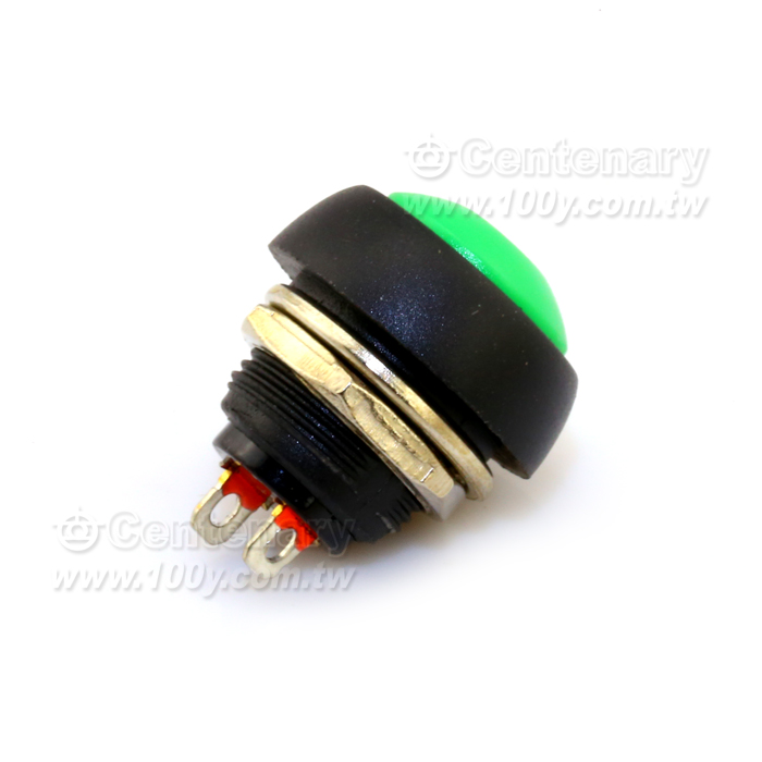 12mm 圓形綠色 1常開 - 113076 產品圖片