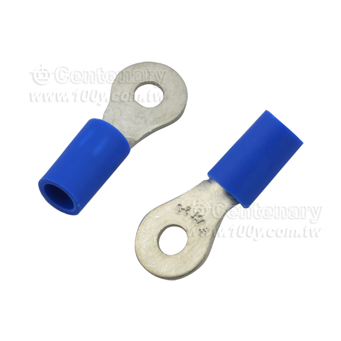 Solderless Terminal Ring Tongue (R Type) Vinyl-Insulated (Flared) - 112370 Product Image