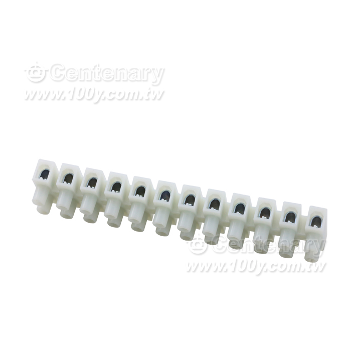 貫通式接線端子8P Pitch:10mm 20A/300V - 44545 產品圖片
