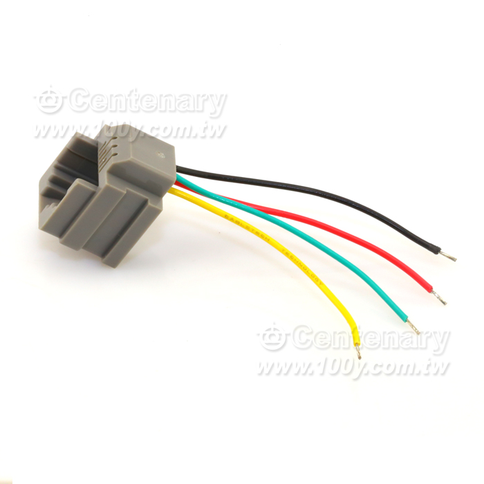 RJ12 6P4C電話插座附線 - 30669 產品圖片