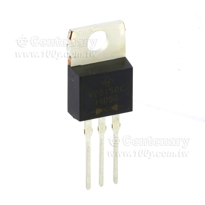 Dual High Voltage Trench MOS Barrier Schottky Rectifier - 113379 Product Image