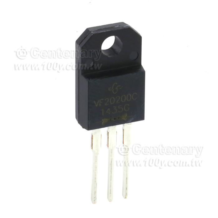 Dual High Voltage Trench MOS Barrier Schottky Rectifier - 113382 Product Image