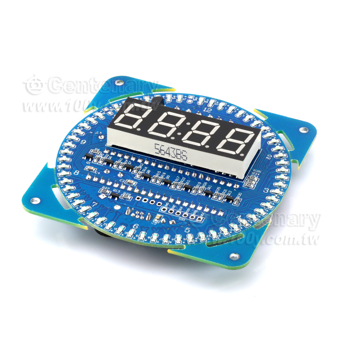 LED Display Electronic Clock DIY Kit - 113421 Product Image