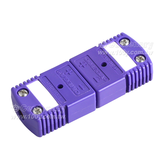 E Type 熱電偶插頭 公+母 (紫) - 112080 產品圖片