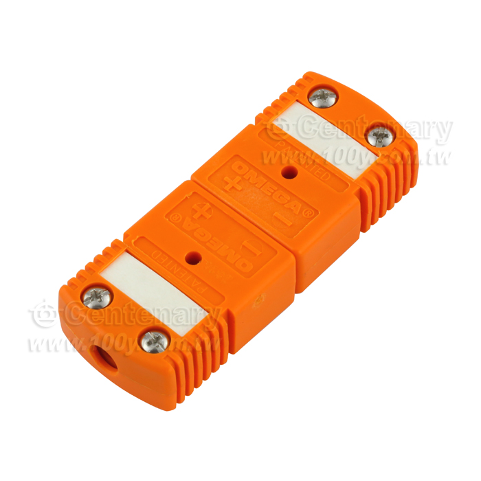 N Type 熱電偶插頭接頭 公+母 (橘) - 112082 產品圖片