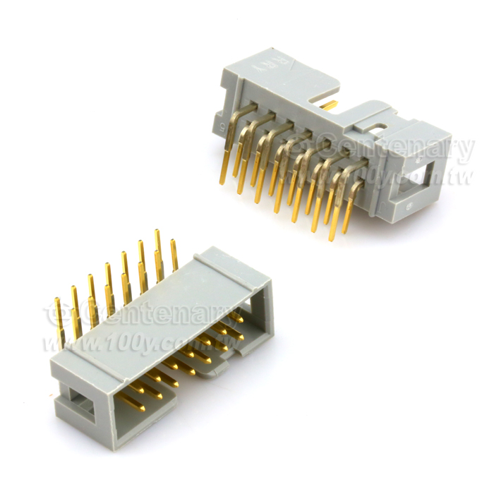 2.54mm 90° Center Low Prolfile Header For IDC Socket - 153584 Product Image