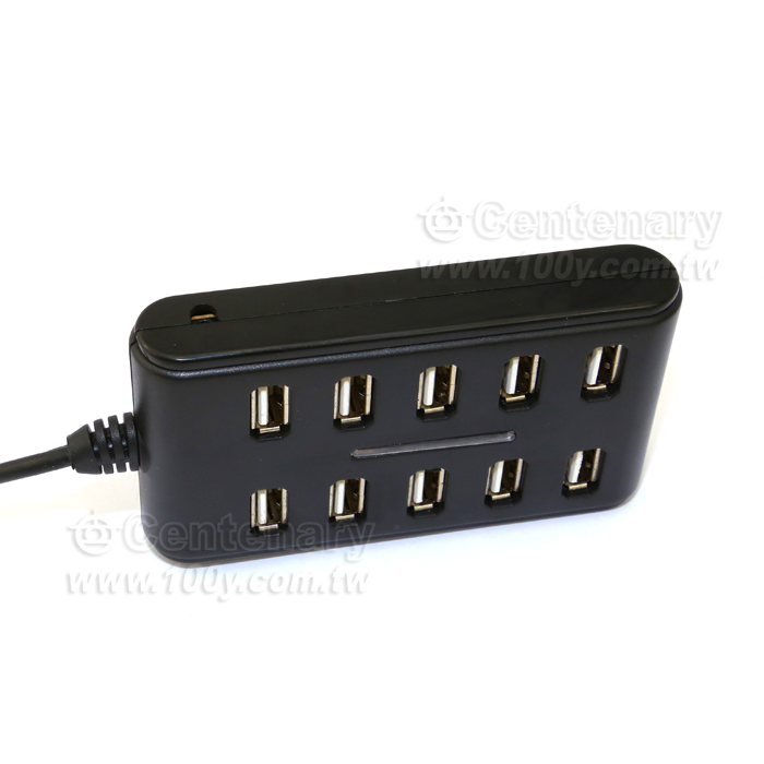 10 Port USB2.0 HUB集線器 - 107191 產品圖片