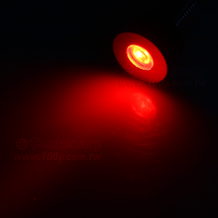 Φ8mm 金屬信號燈 焊接式 LED12V 紅色 - 113876 產品圖片