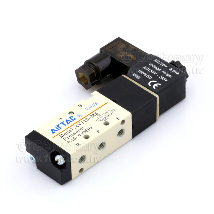 氣動電磁閥 AC220V - 113882 產品圖片