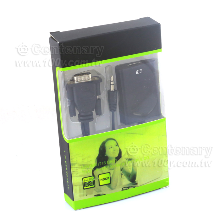 VGA轉HDMI轉換器 - 114006 產品圖片