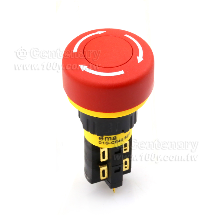 16mm 緊急開關 2P - 113977 產品圖片