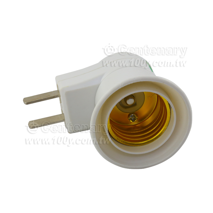 E27 Screw Lamp Holder  With Switch Plug - 114083 Product Image