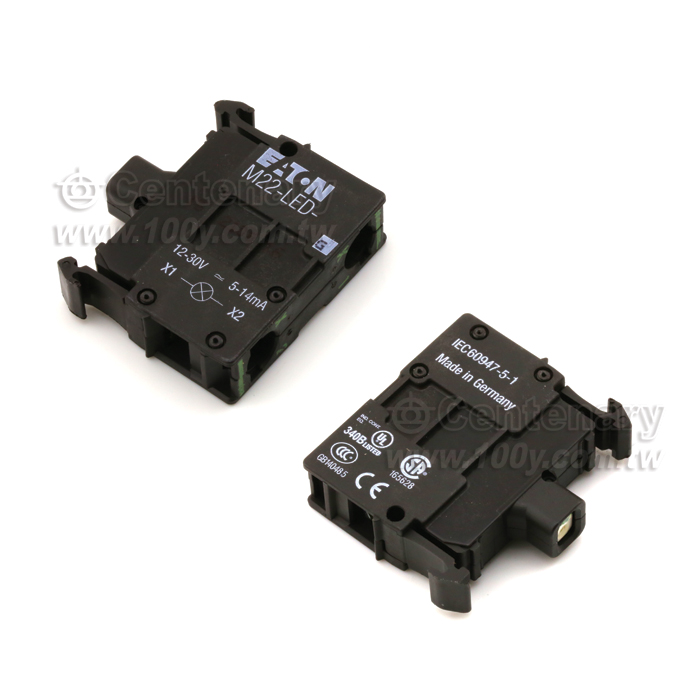 EATON_M22 Light Block LED Green 24V Screw Terminal - 114110 Product Image