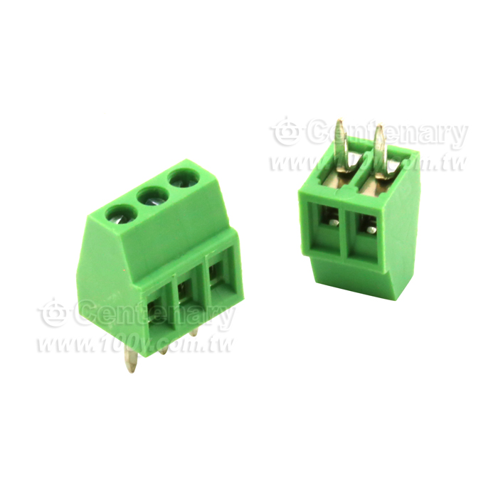 螺釘式PCB接線端子 2P P:2.54mm - 114287 產品圖片