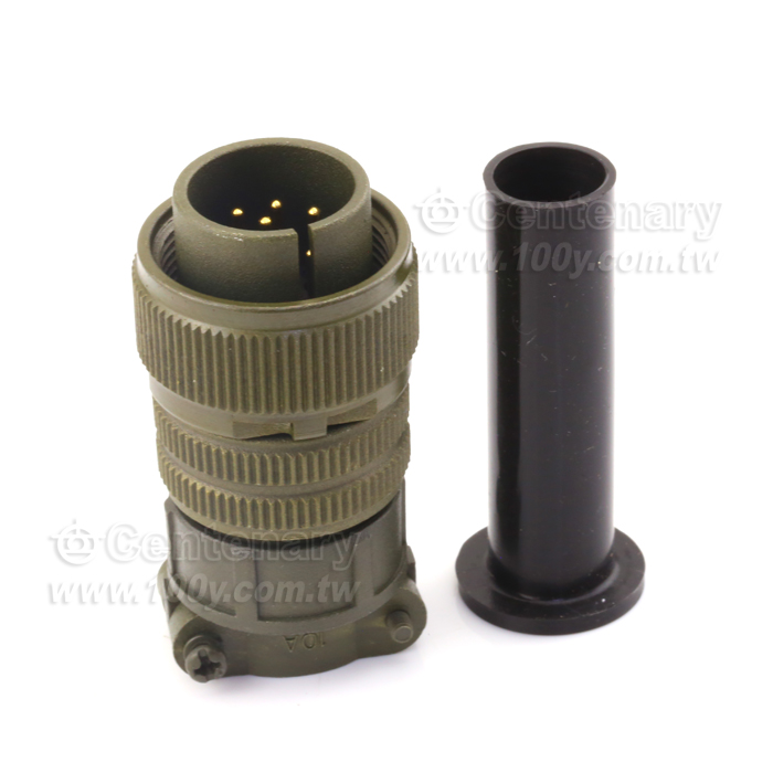 Straight Plug+Cable Strain Relief Clamp - 114761 Product Image