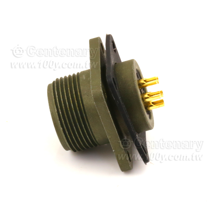 2P公端械外插座 20A 500Vac - 27782 產品圖片