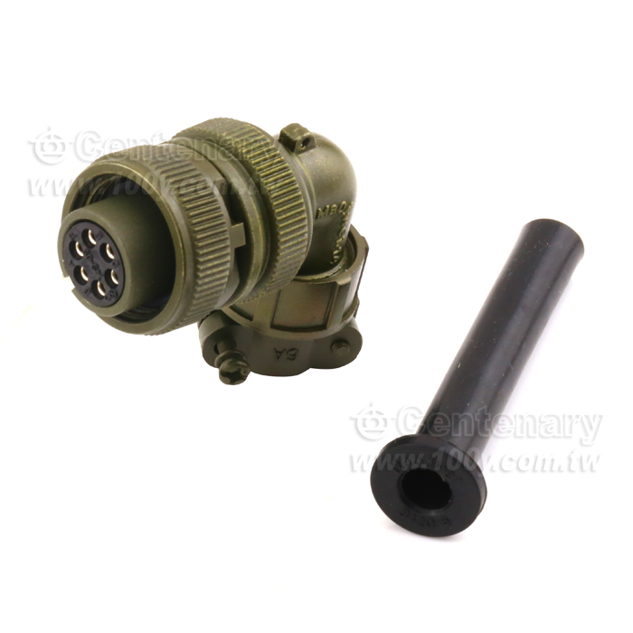 90° Angle Connector+Cable Strain Relief Clamp - 114746 Product Image