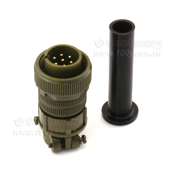 Straight Plug+Cable Strain Relief Clamp - 114759 Product Image