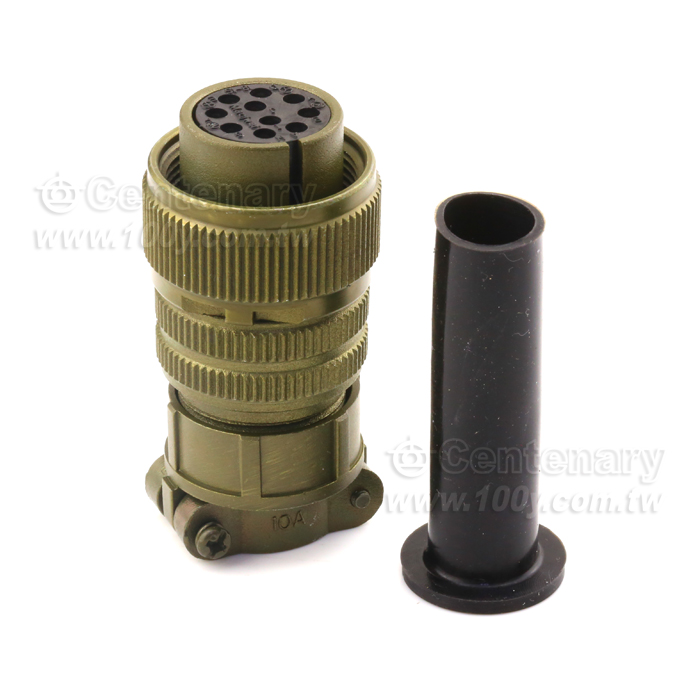 Straight Plug+Cable Strain Relief Clamp - 114767 Product Image