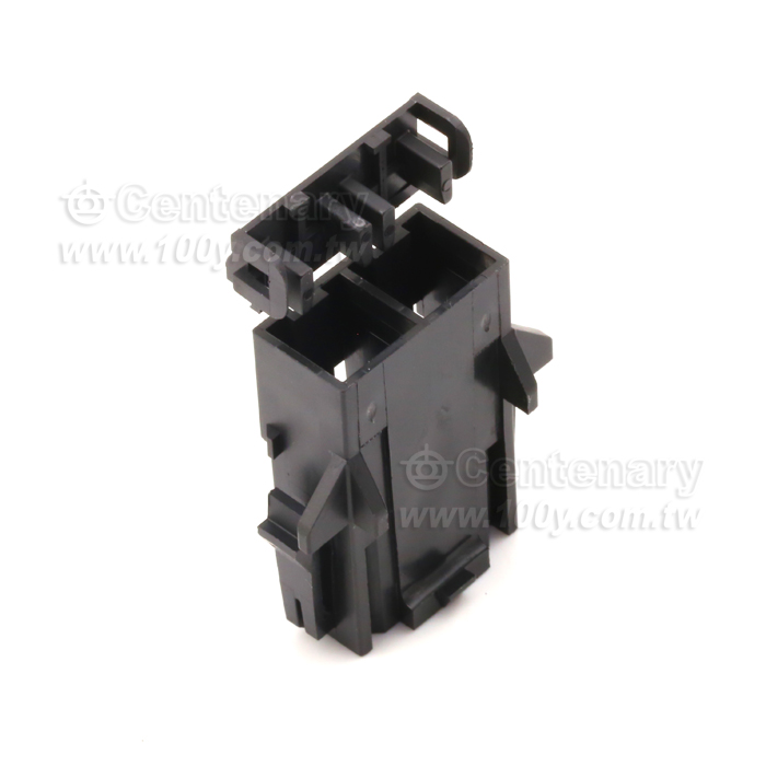 10mm Pitch Mini-Fit Sr. Receptacle Housing, Single Row, 2Circuits - 107352 Product Image