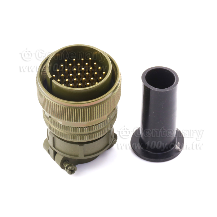 Straight Plug+Cable Strain Relief Clamp - 114792 Product Image