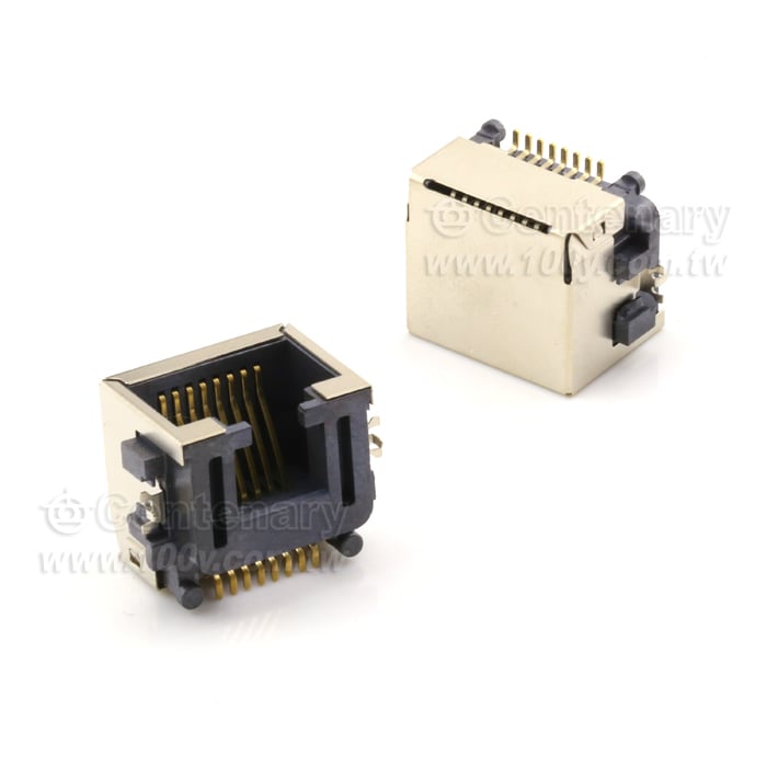 RJ45網路插座 貼片式 - 114906 產品圖片