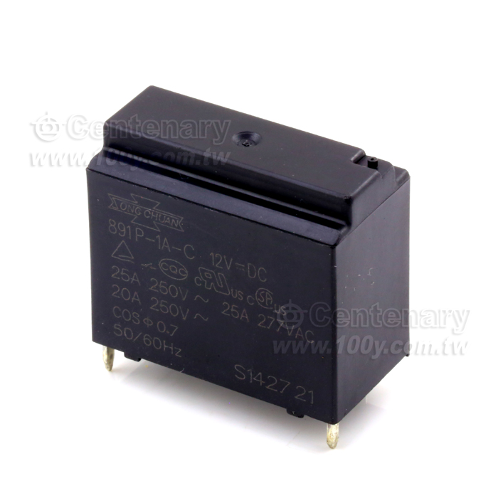 PCB繼電器 12VDC SPNO - 115043 產品圖片