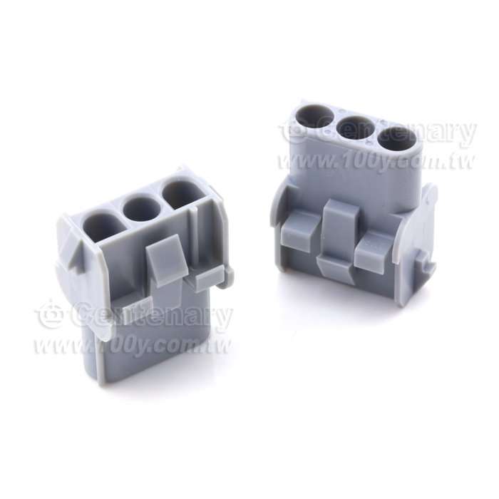 MATE-N-LOK系列 Rectangular Housing  3P - 115126 產品圖片