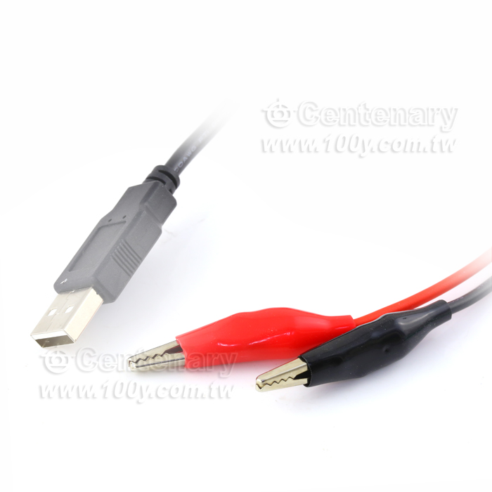USB(M) to Crocodile Clip Test Line - 115362 Product Image