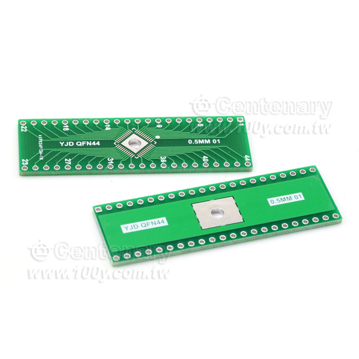 QFN44 P:0.5mm To DIP PCB - 115366 Product Image