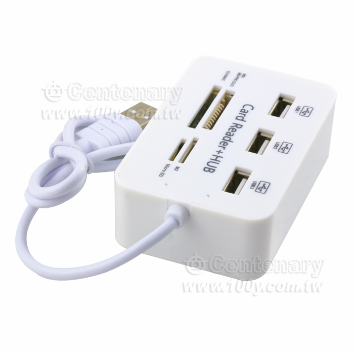 USB2.0讀卡器7合1 - 16393 產品圖片