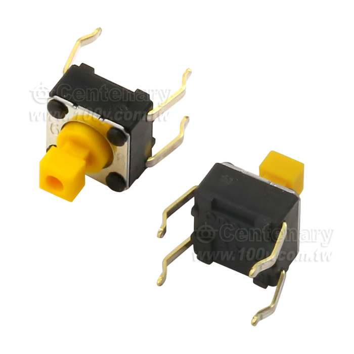 觸動開關 SPST-NO 0.05A/24V 6*6mm - 113447 產品圖片
