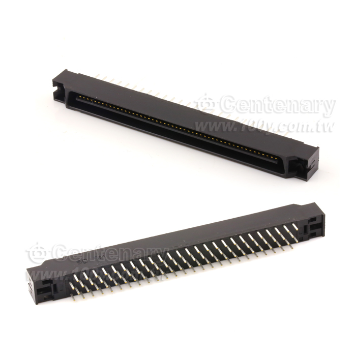 HEADER 100POS 1.27mm Right Angle Type for Lock - 79154 Product Image