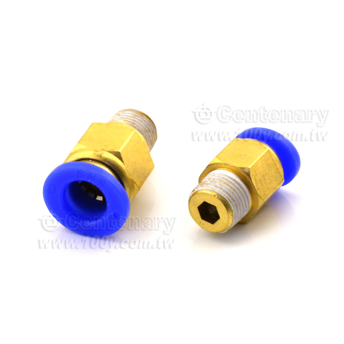 Copper PC thread through joint - 110574 Product Image
