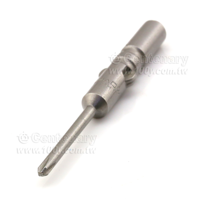 十字起子頭 1# 2.5mm L:60mm D:6mm - 116030 Product Image