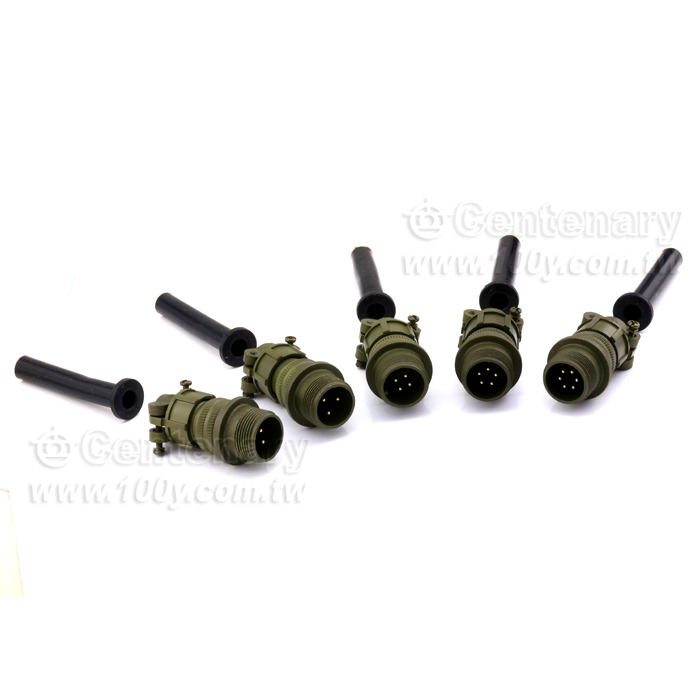Straight Plug+Cable Strain Relief Clamp - 116249 Product Image